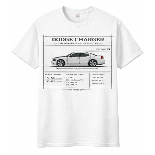 6th Gen Dodge Charger T-Shirt